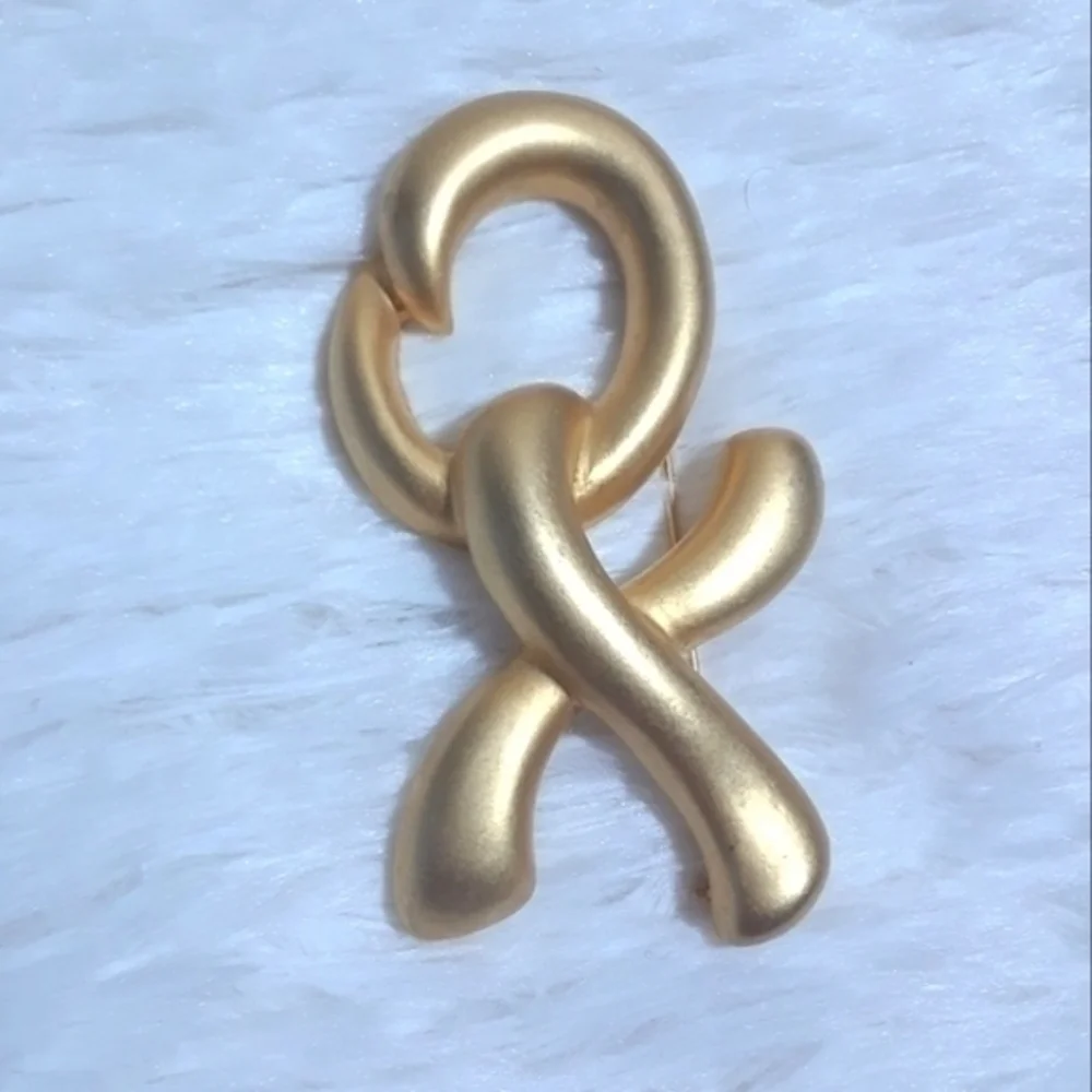 Vintage XO Chunky Statement Brooch